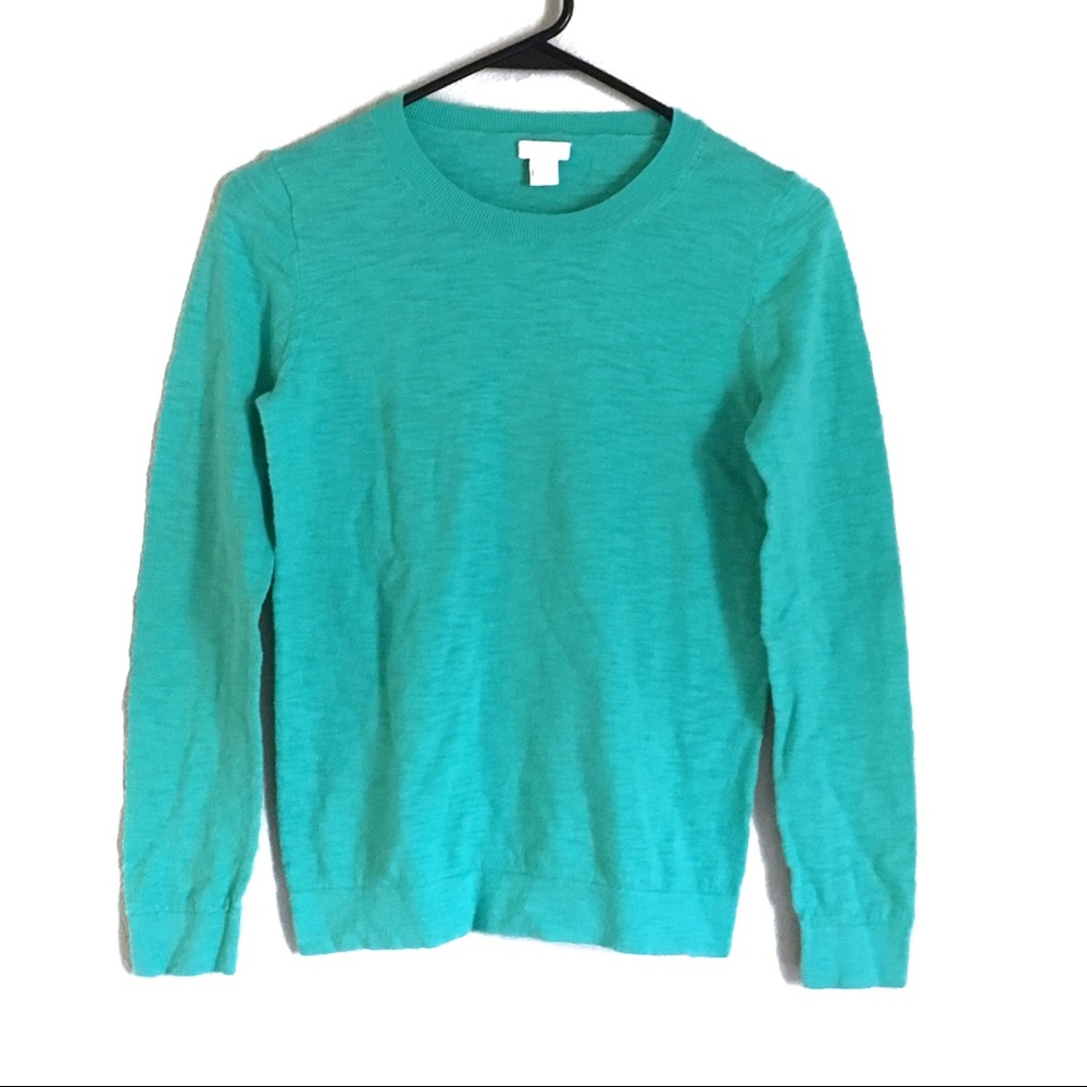 J. Crew Cotton Crew neck Sweater